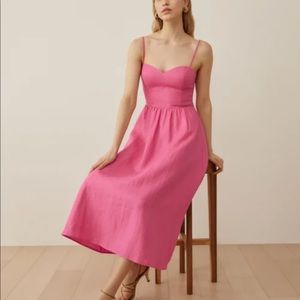 Reformation Zander linen dress